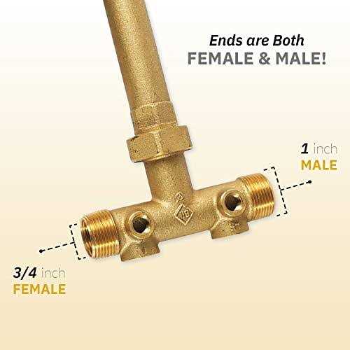Pressure Tank Installation Kit with 1′ Brass Union Tank Tee U949