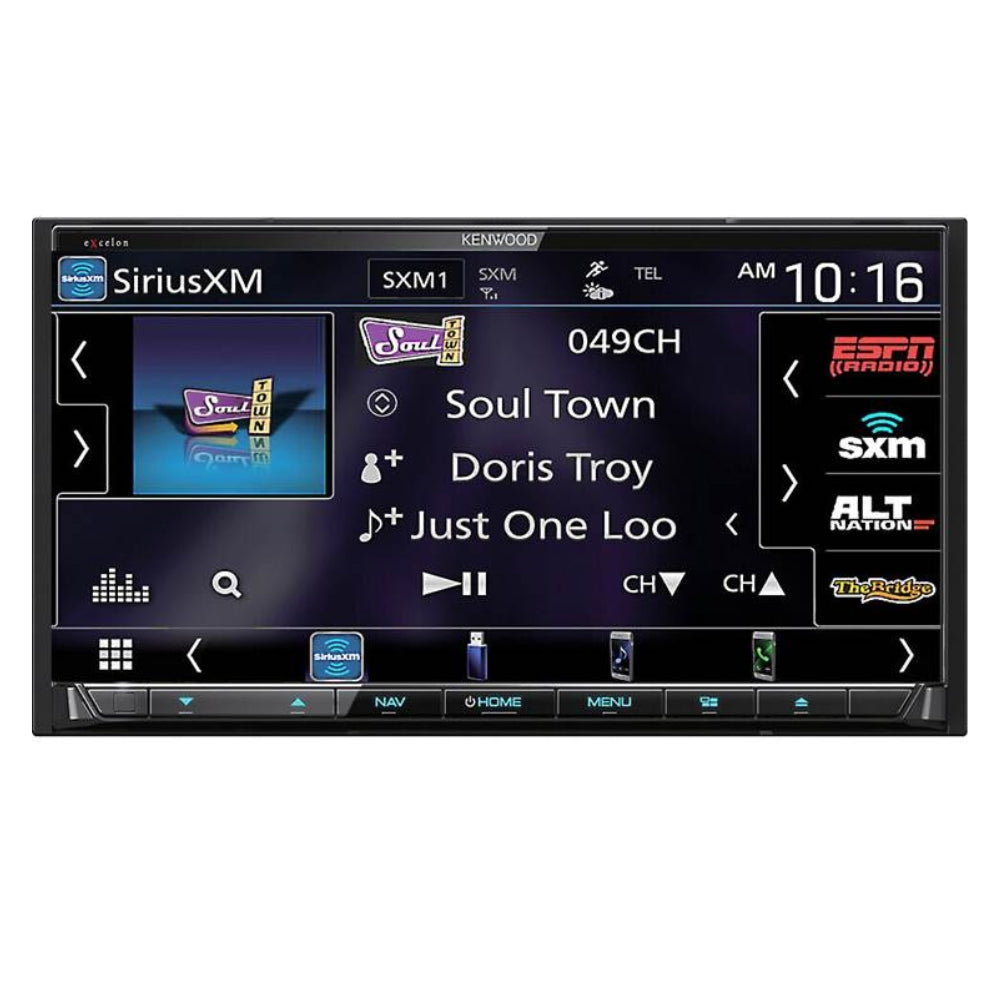 6.8" DVD Navigation Receiver and HD Dashboard Camera G38451