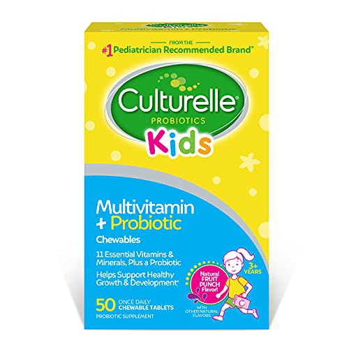 Kids Chewable Multivitamin + Probiotic, 50 Count G439406
