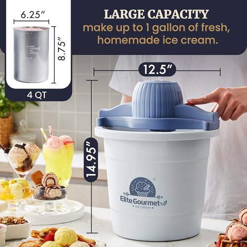 4Qt Electric Ice Cream Maker K23557