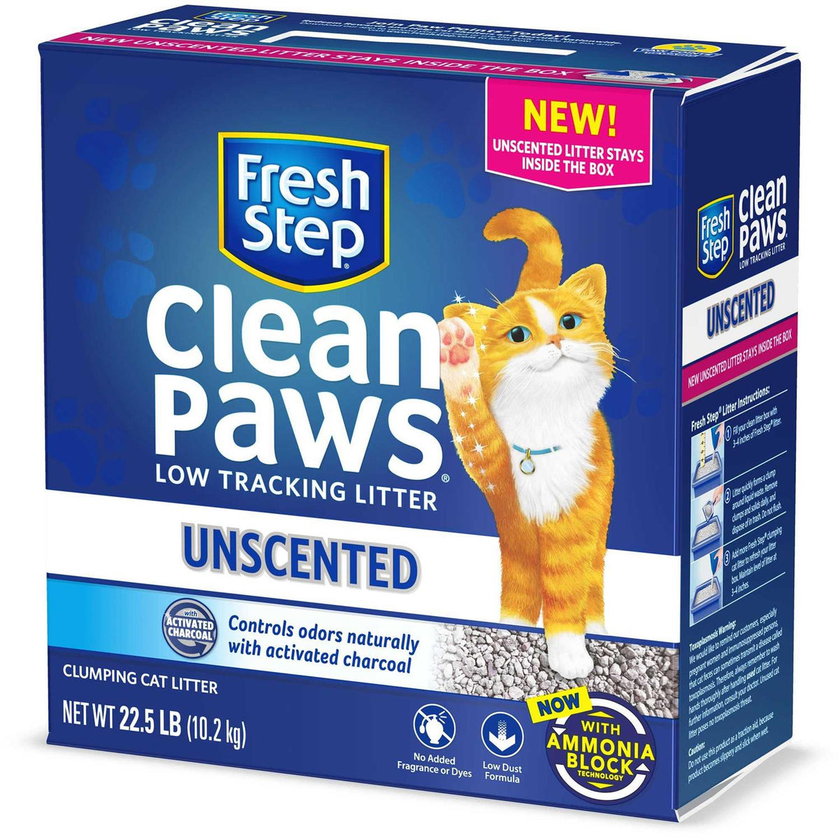 Unscented Clumping Cat Litter 22.5 lbs V80407