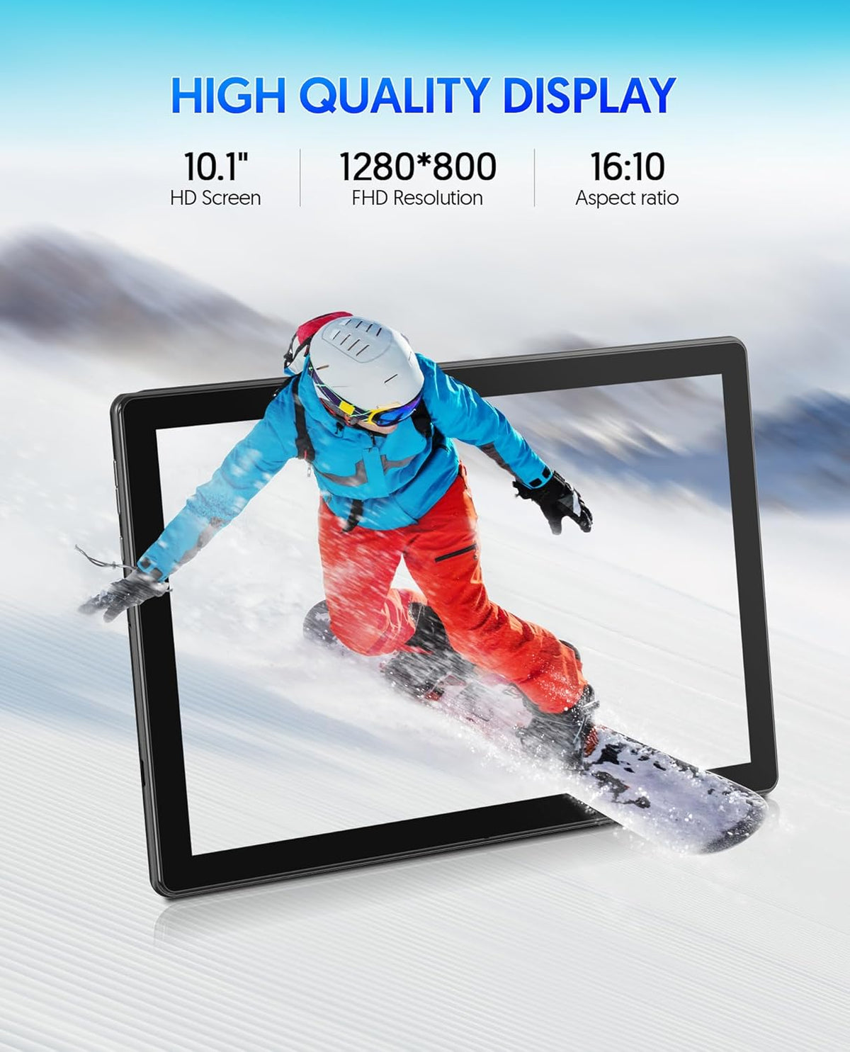 6GB RAM 64GB ROM 10 inch Android Tablet with Keyboard X84547