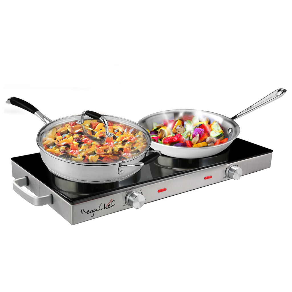 Ceramic Infrared Double Cooktop J48168