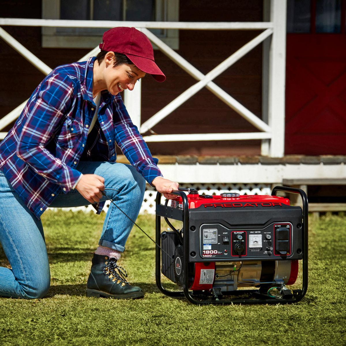 1800 Watt Gas-Powered Portable Generator G972