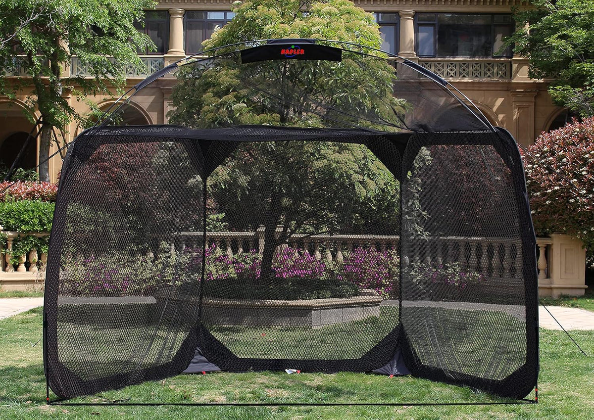 Batting Cage Baseball Softball Net with Frame and Carry Bag Q4725