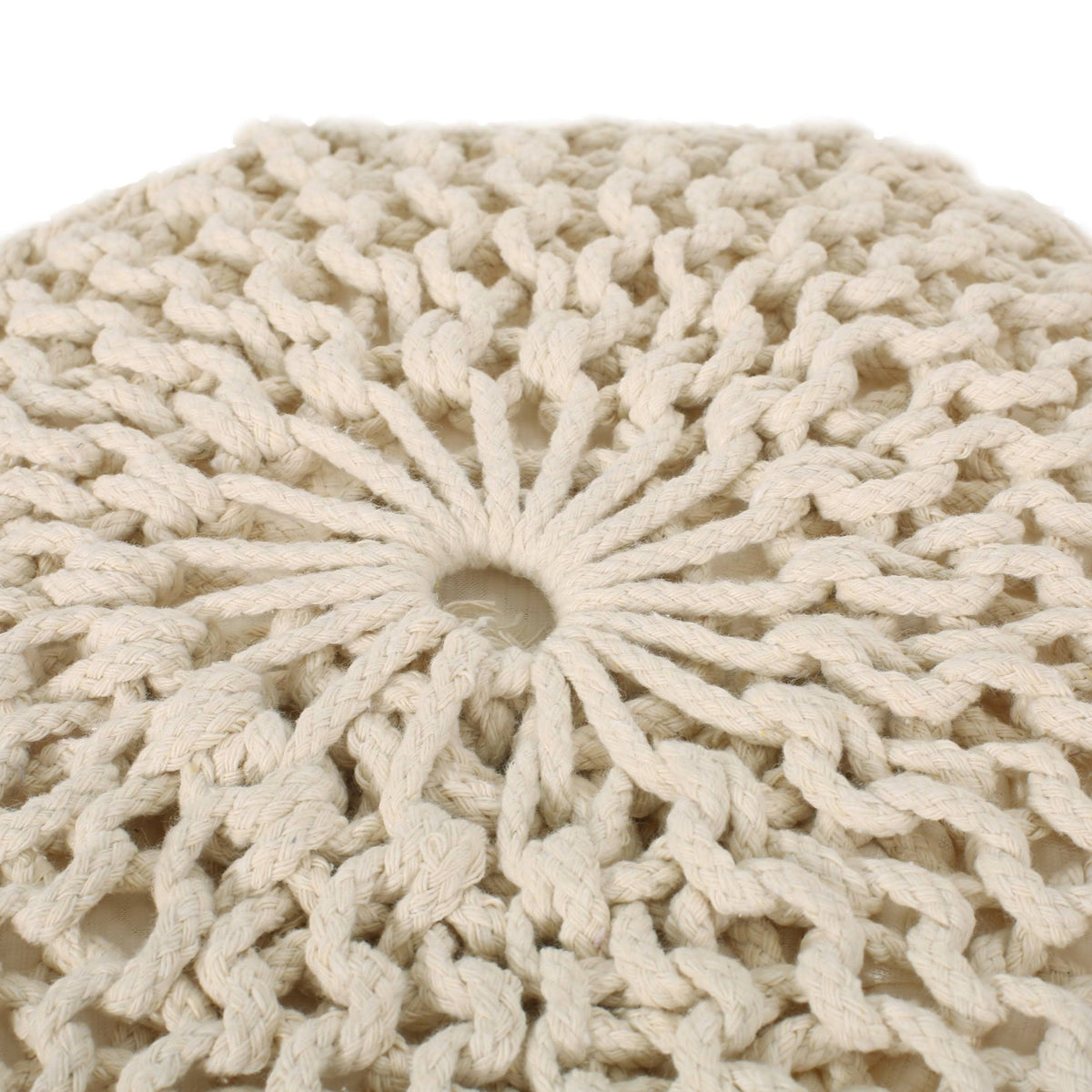 Gray Pouf L4169