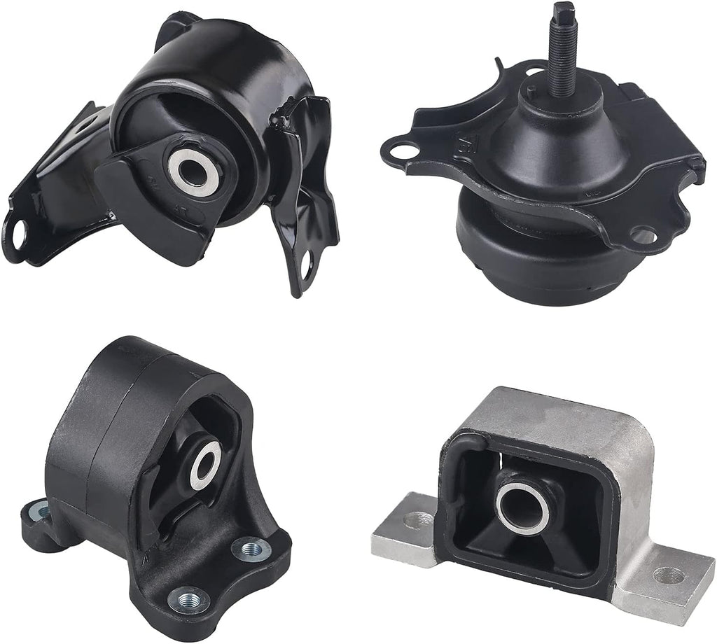 4Pcs Engine Motor Mount for Honda CRV 2.4L L4 2002-2006 Automatic Transmission Pack of 2 J24888