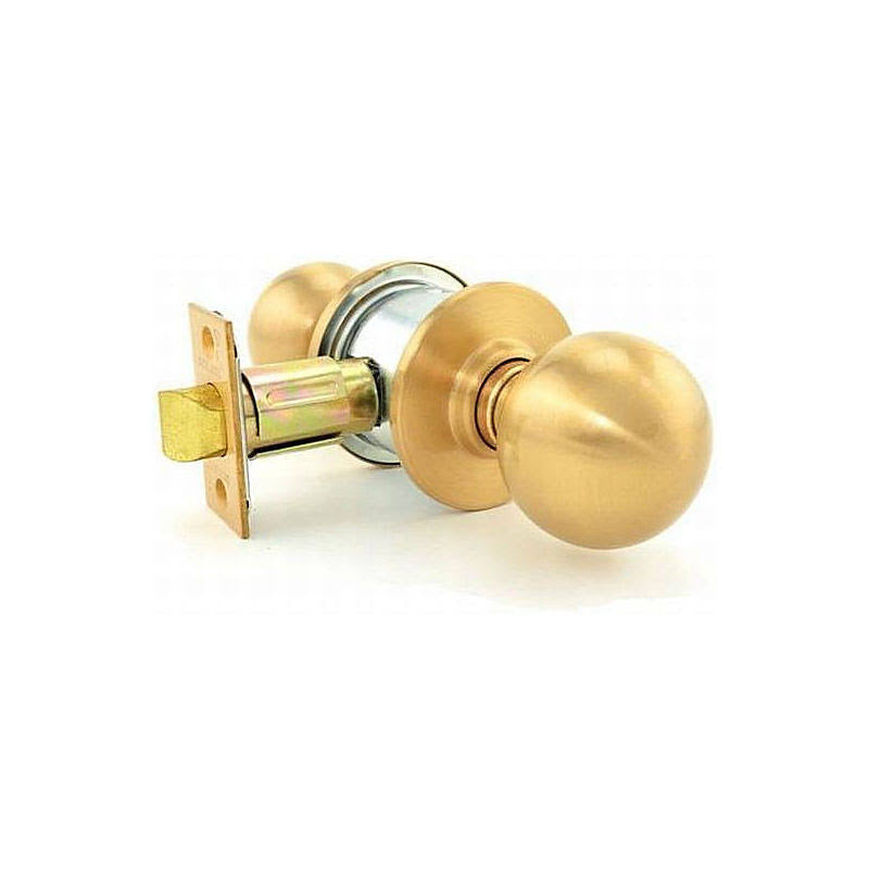 Satin Bronze Passage Door Knobset D5299