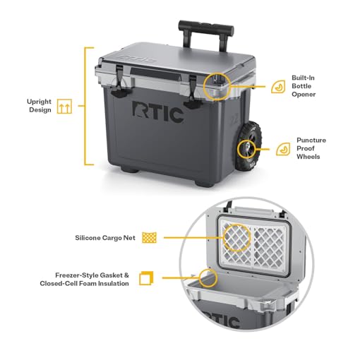 22 QT Ultra-Light Wheeled Hard Cooler B423119