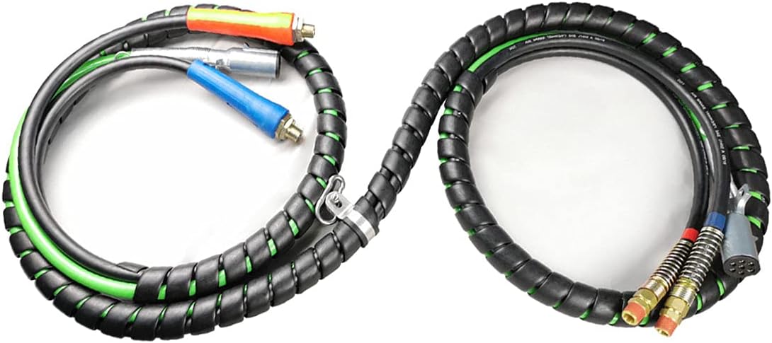3 in 1 ABS Electrical Cord Air Line Kit 12ft Y7049