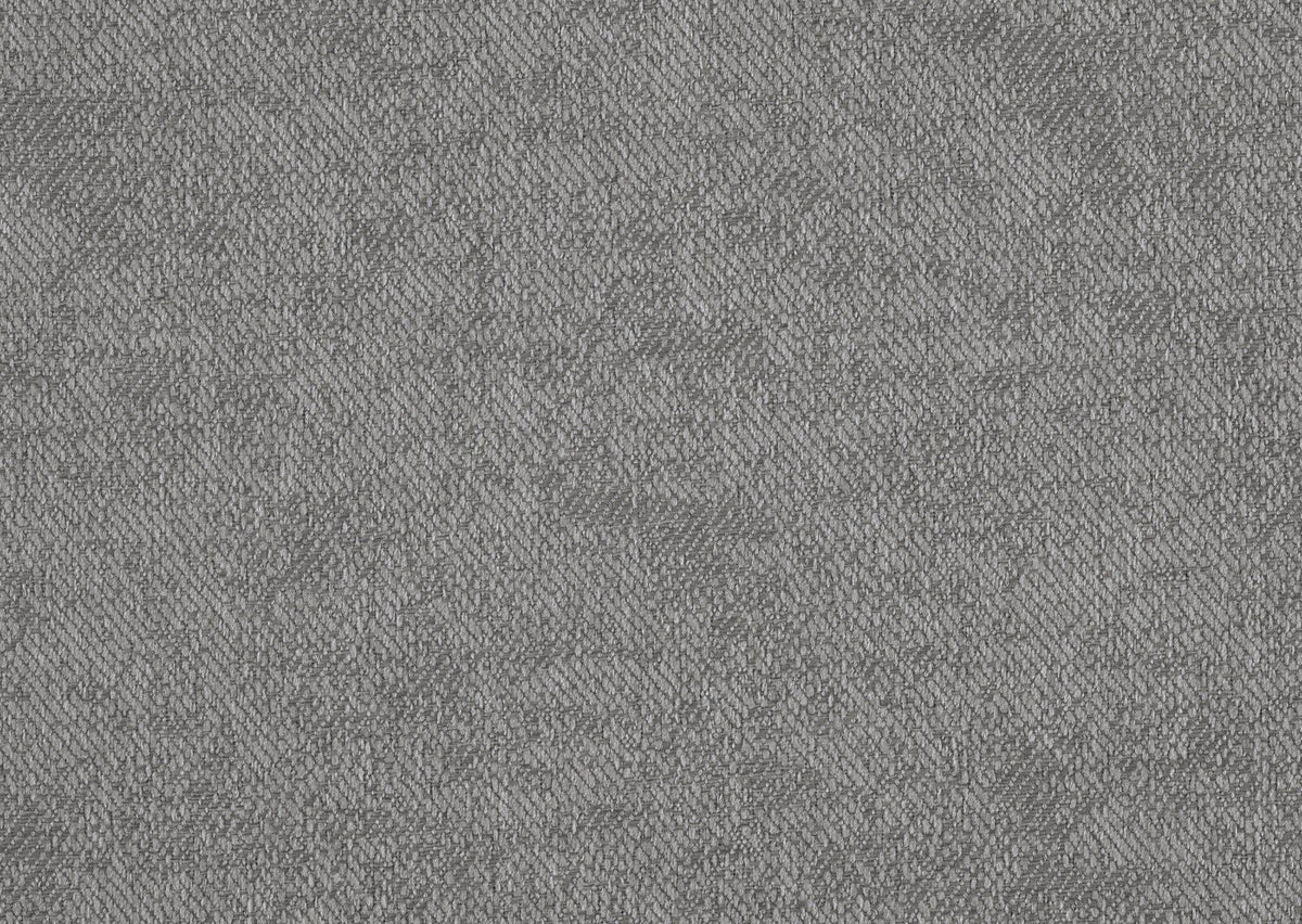 Grey Textured Fabric Convertible Sofa with Wooden Legs S58048