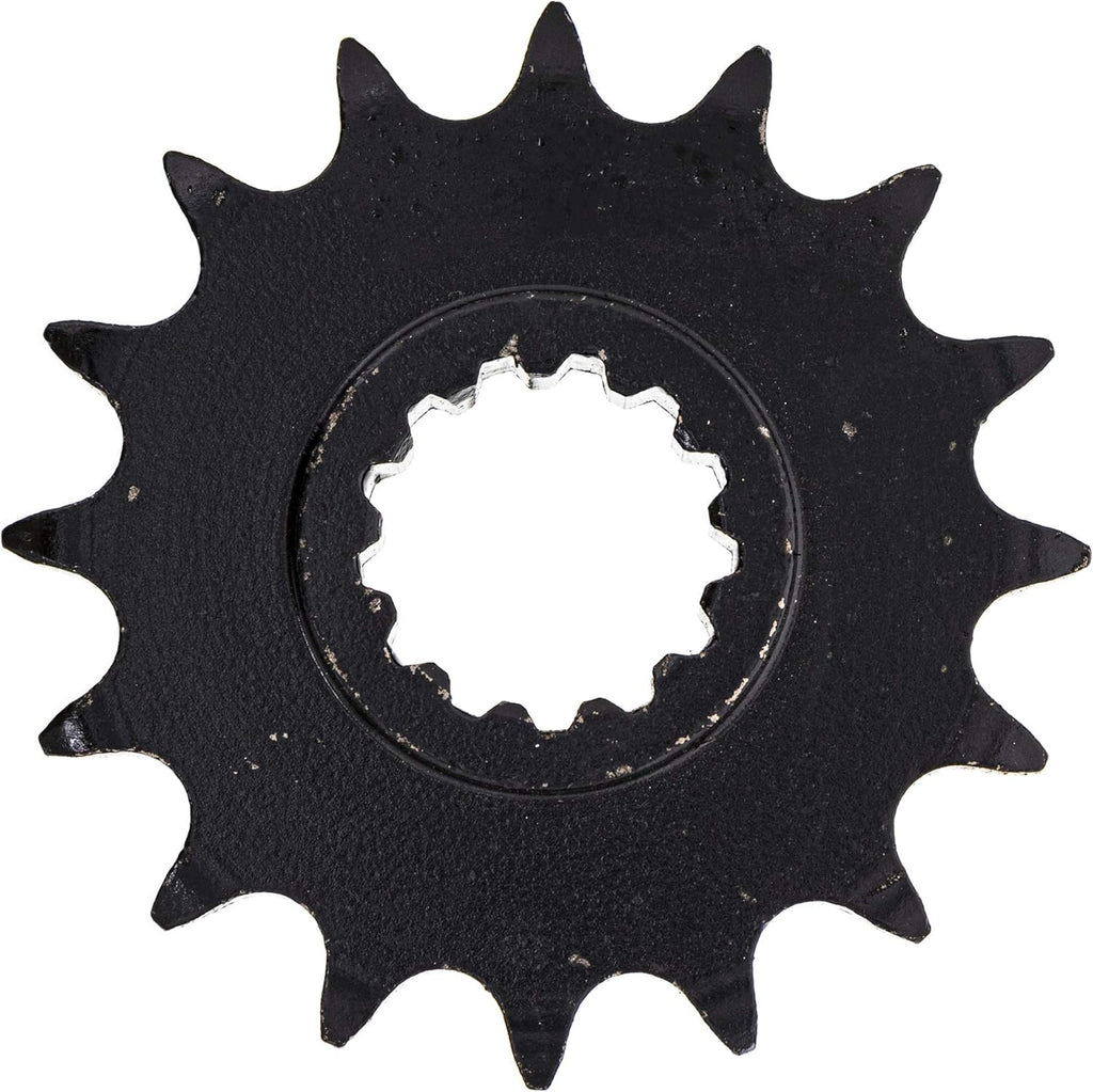 Drive Sprocket Chain Combo Front 16 Rear 42 Tooth 530HZ Standard 120 Links Pack of 2 L174