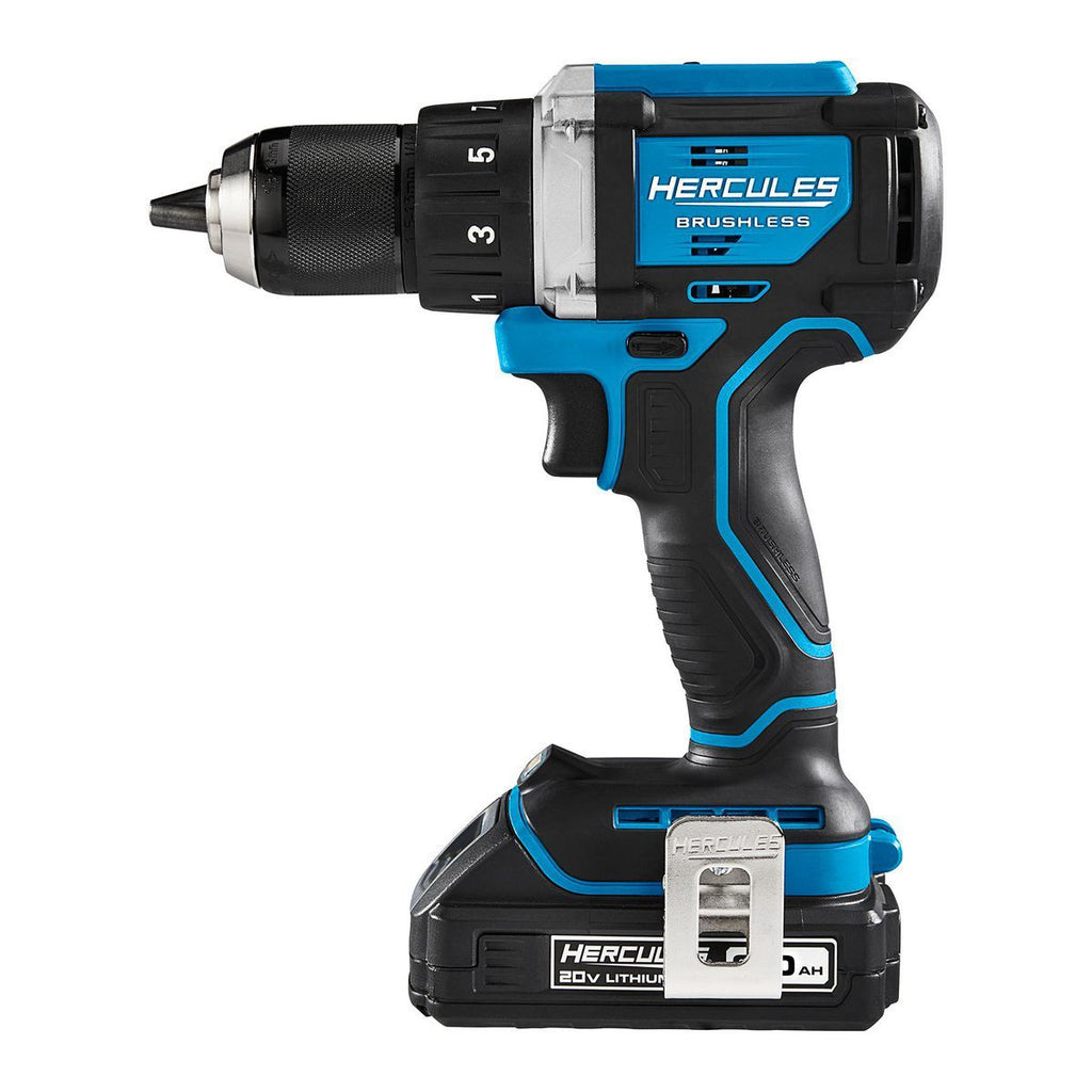 20V Brushless Cordless 1/2 in. Drill/Driver Kit with Battery and Charger F55554