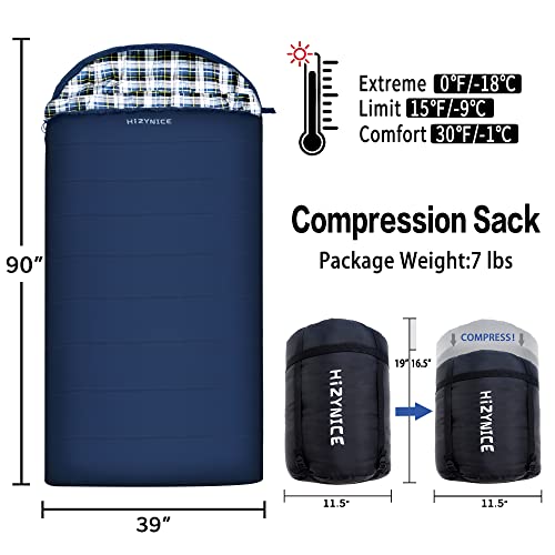 100% Cotton Flannel XXL Sleeping Bag M3304