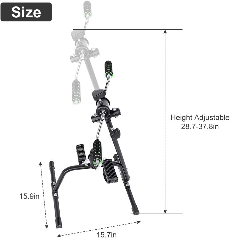 Adjustable Pedal Exerciser Indoor Cycling Fitness Equipment S897