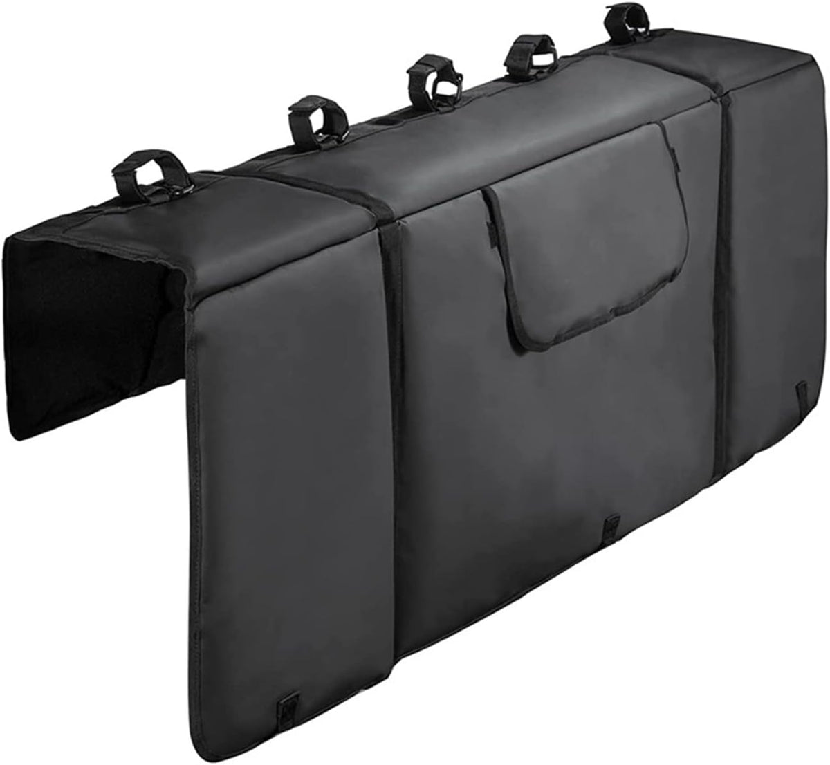 Tailgate Pad for Mountain Bikes with Tool Pockets and Bike Fixing Straps A552365