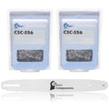 16" Single Rivet Bar and Semi Chisel Chain Combo, 3/8" Pitch, 0.050" Gauge, 56 Drive Links H41718