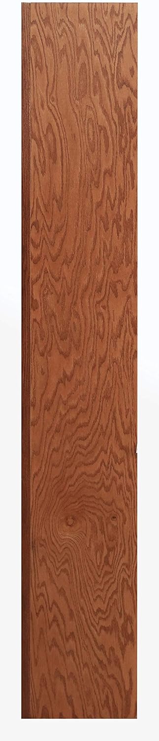 Five Shelf Bookcase 72" H Dry Oak Finish N803