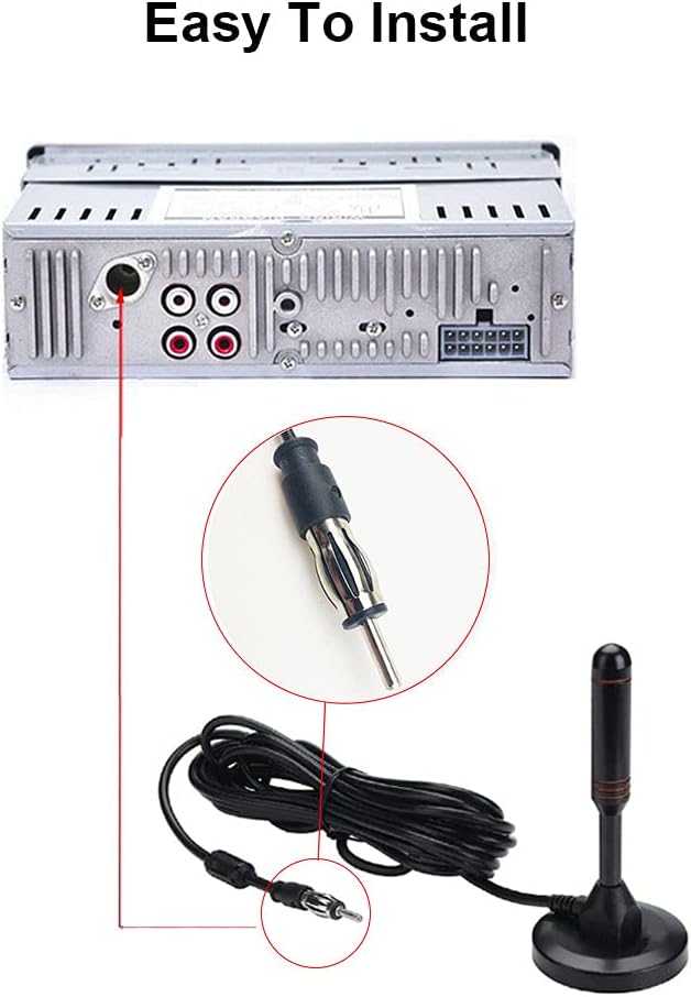 16ft Magnetic AM FM Car Antenna U255513