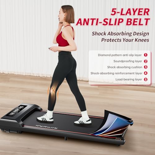 Walking Pad Treadmill with Remote Control D641695