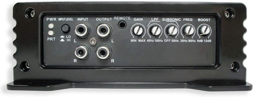 6.75 Loaded Sealed Sub Box Bundle with Amplifier & Amp Kit H656