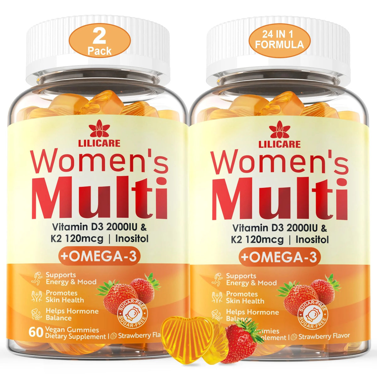 Sugar-Free Multivitamin Gummies 120 Count Y466899