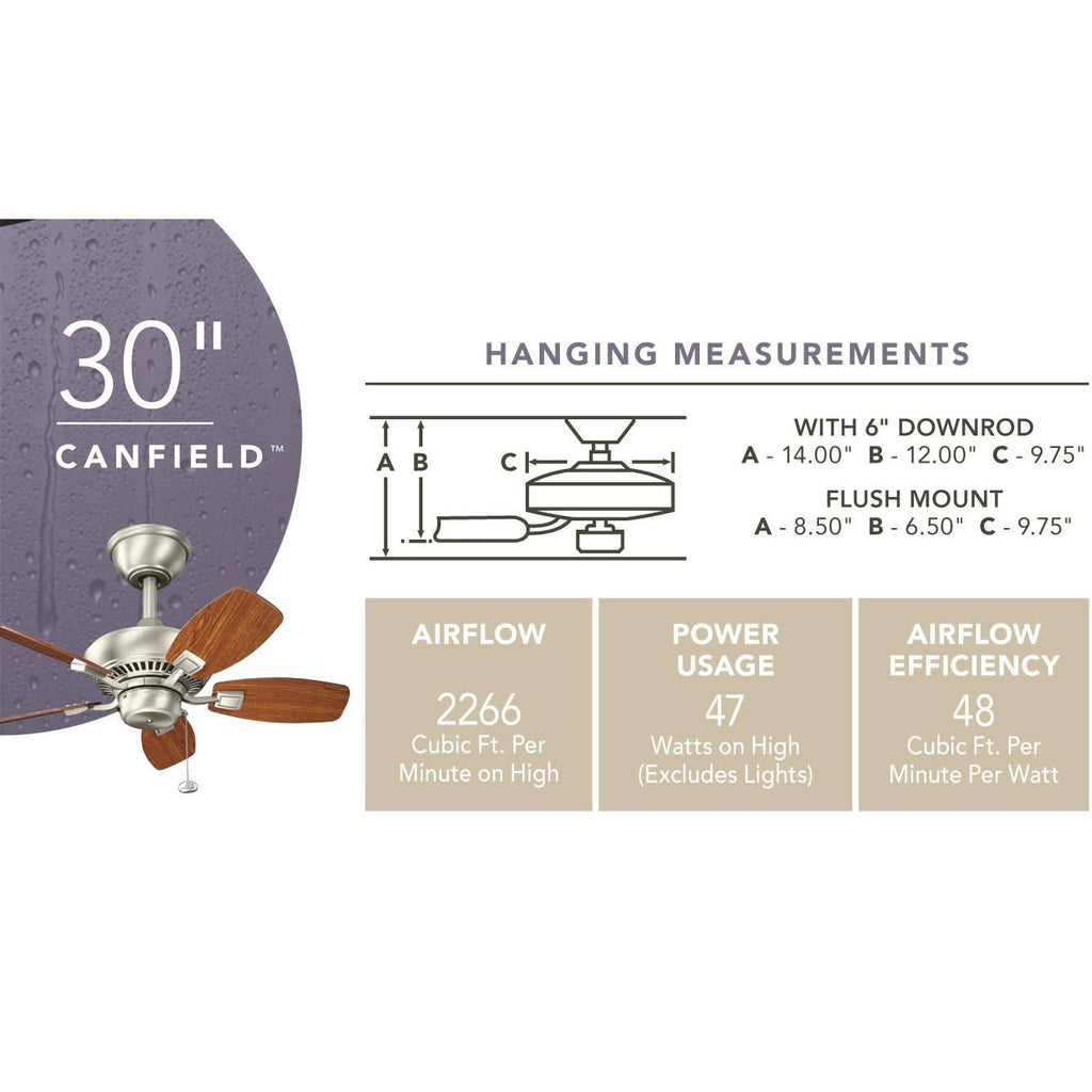 White Ceiling Fan O823