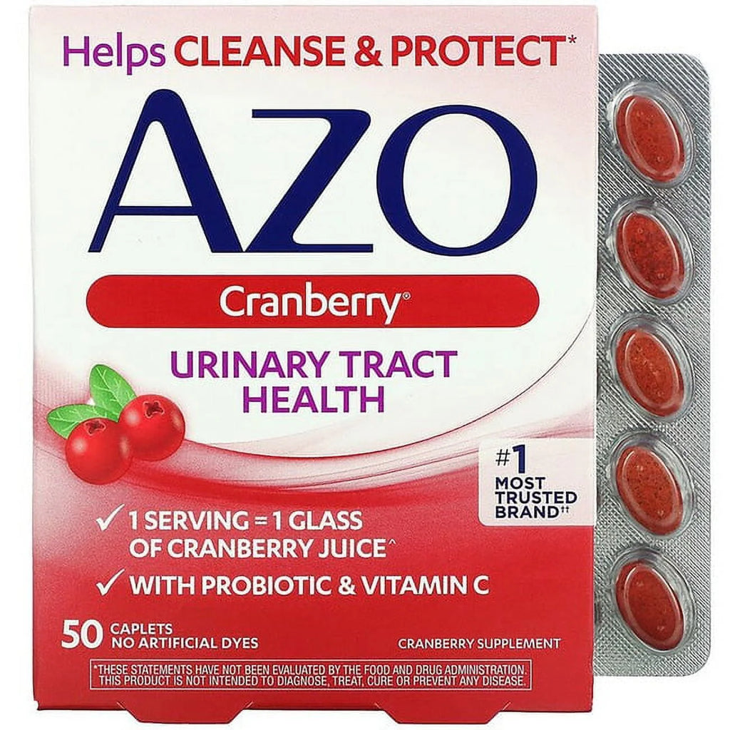 Cranberry Urinary Tract Health Dietary Supplement, 50 Ct Z50550