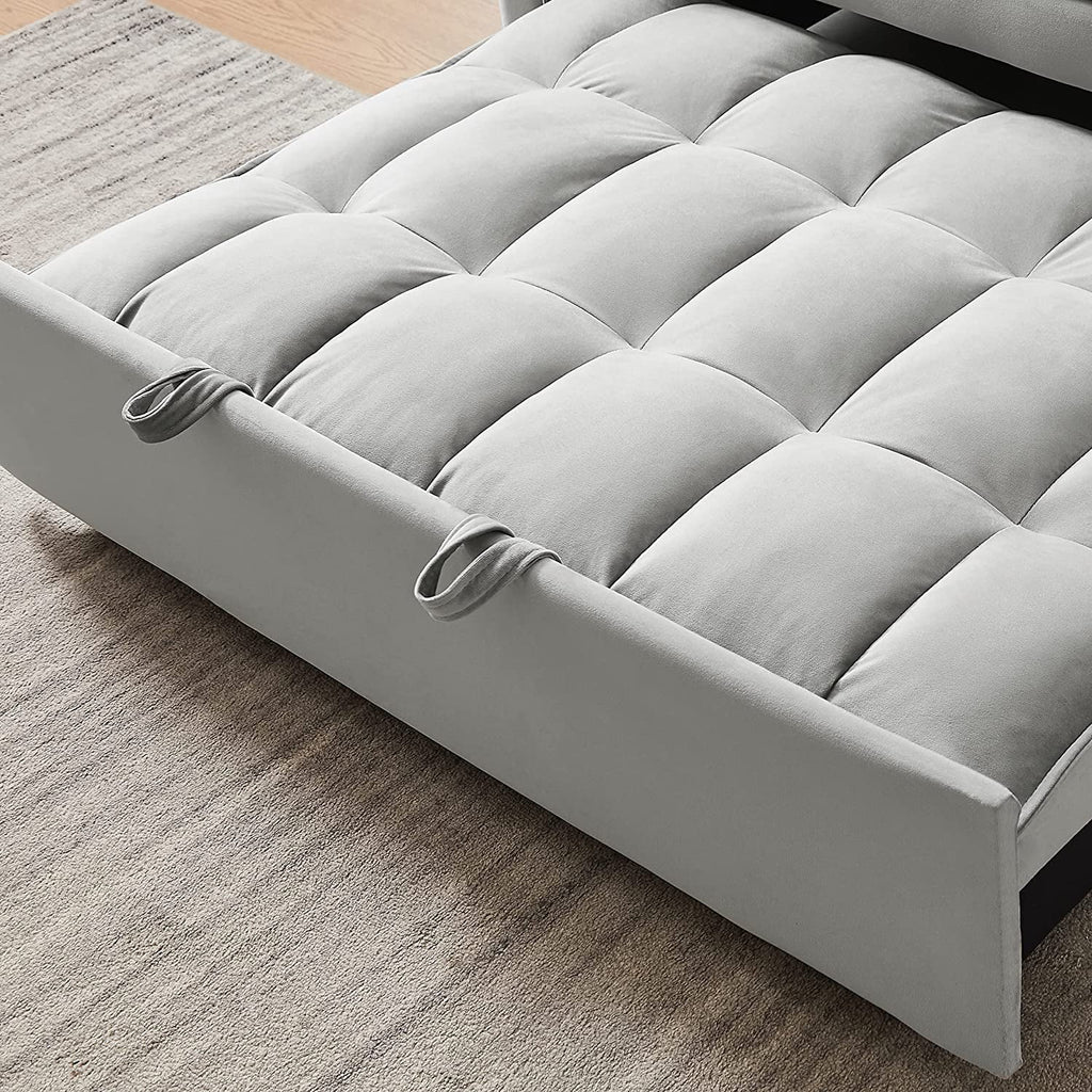 Velvet Loveseat Sofa Couch With Toss Pillows A80655