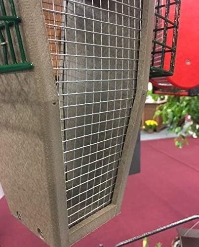 Poly Split Peanut Bird Feeder with Suet Cages C225