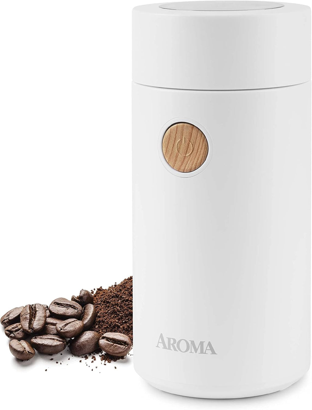 White 40g Mini Electric Coffee Grinder J31569