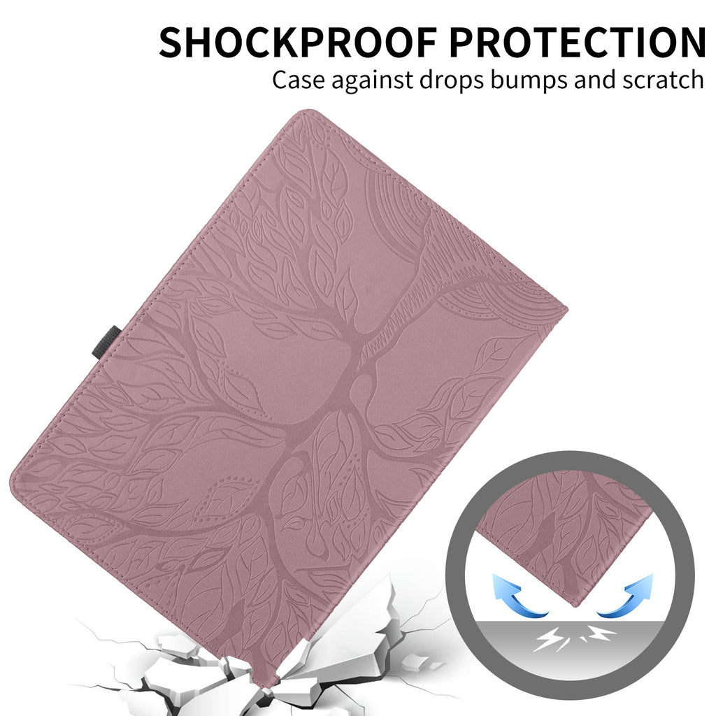 Rosegold PU Leather Folio Case for iPad 10.9" 2022 K250833