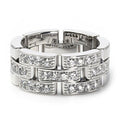 Pre-Owned White Gold Ring E844