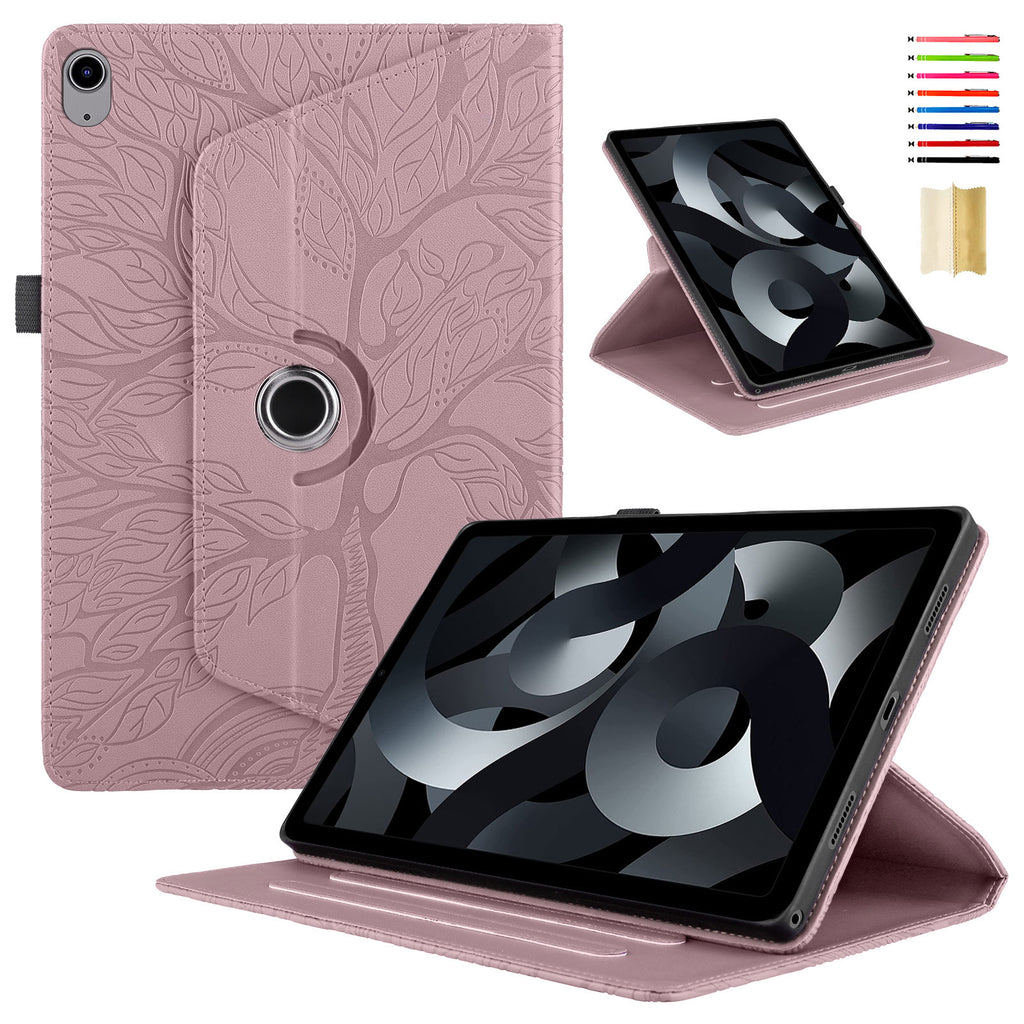 Rosegold PU Leather Folio Case for iPad 10.9" 2022 K250833