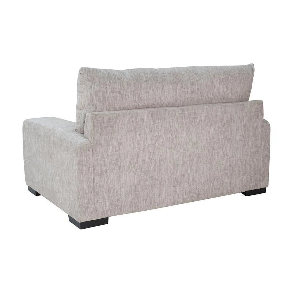 Cream Microfiber Chair E642