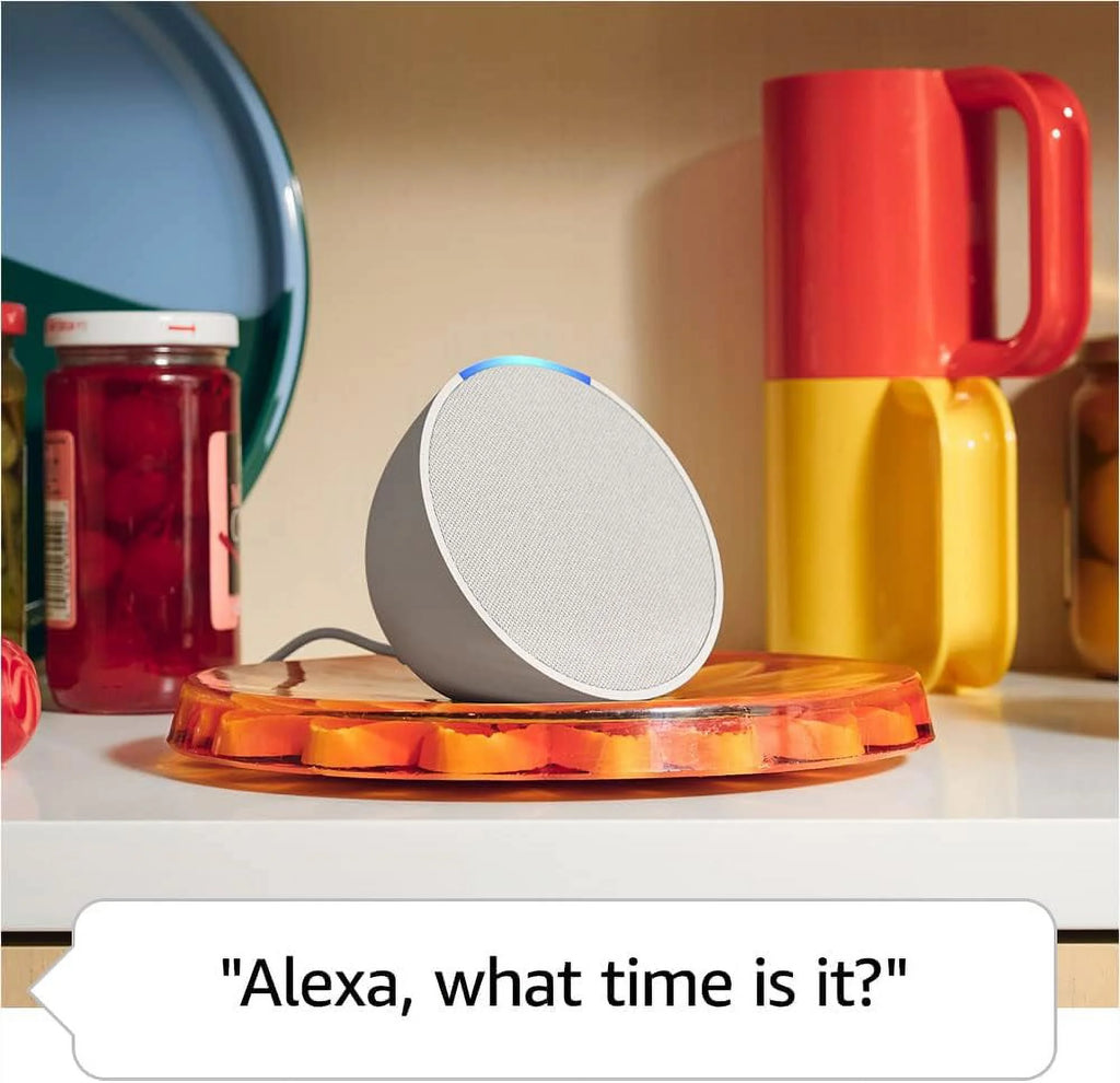 Compact Smart Speaker with Alexa Glacier White C275411