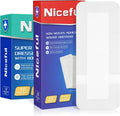 25 Pcs 4"x10" and 10 Pcs 4"x4" Absorbent Wound Dressing G82212