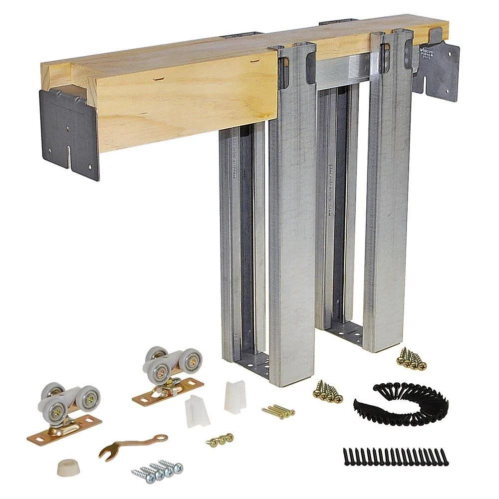 Pocket Door Frame for 2x4 Stud Wall, Unfinished X4404