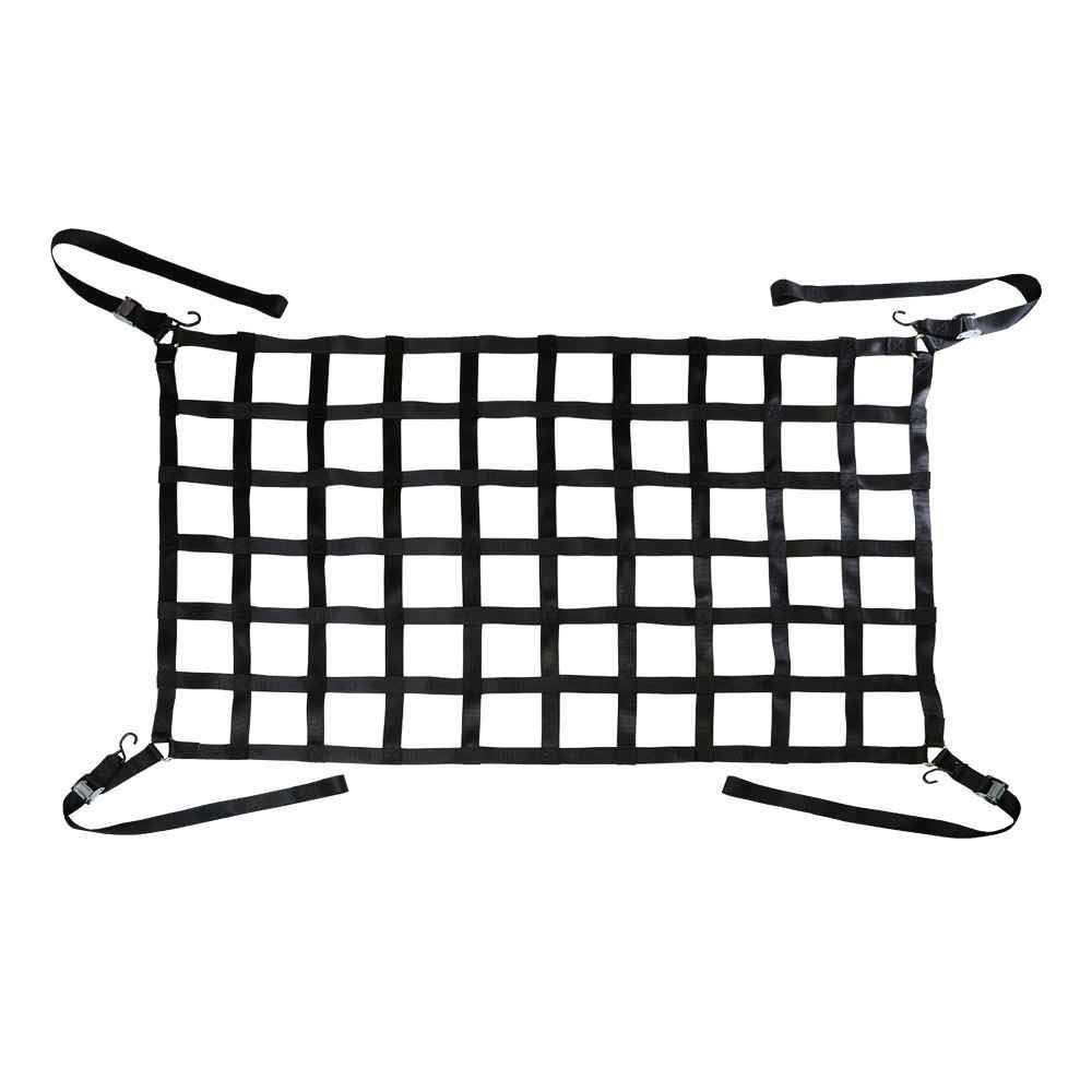82x22 x 50x22 Long Bed Pickup Truck Cargo Net with Cam Buckles and S-Hooks L90851