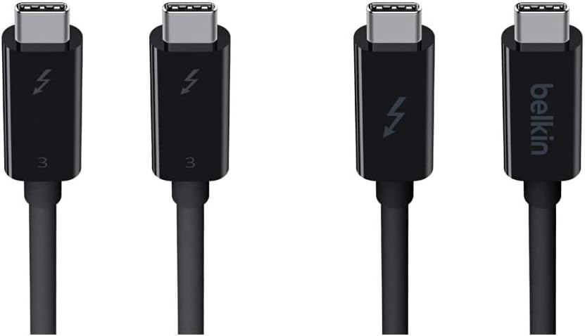 Thunderbolt 3 Cable, 100 Watts (6.5 Feet/ 2 Meters) X4179