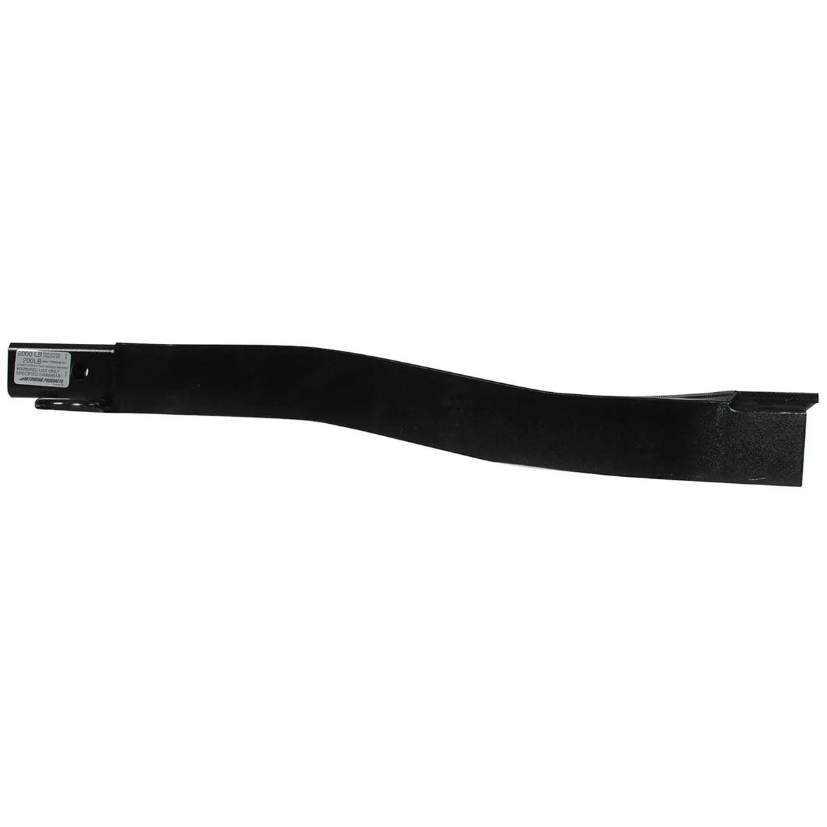 Class 1 Trailer Hitch, 1-1/4 Inch Square Receiver, Black O915922