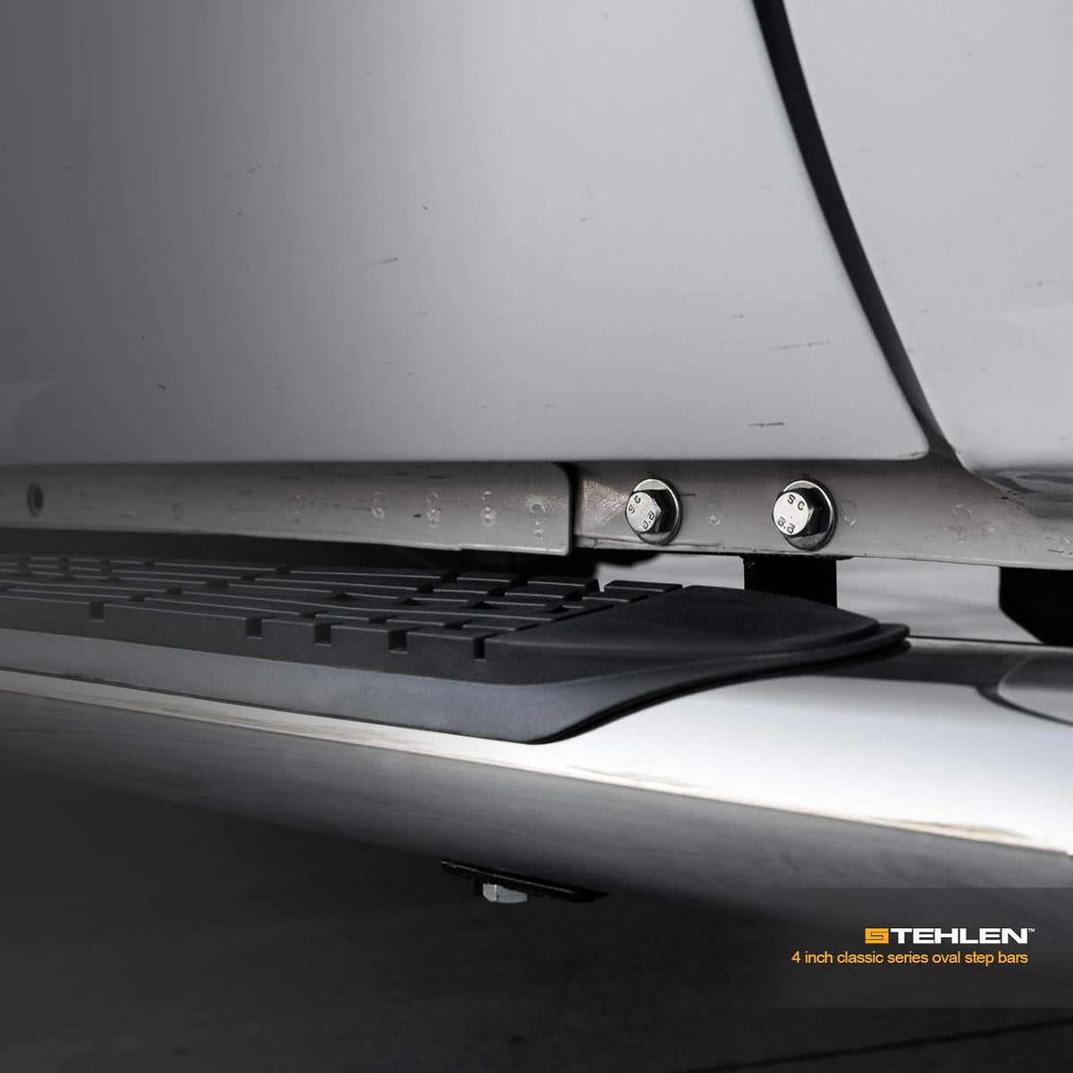 Stainless Steel 4 Oval Side Step Nerf Bars U185463
