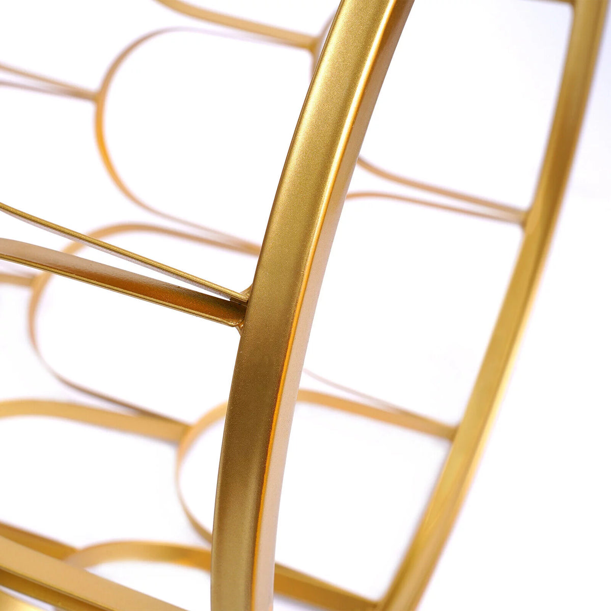 Metal Round Gold End Table K6150