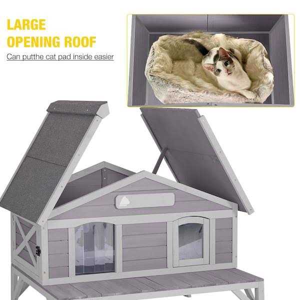 Wooden Cat House B219