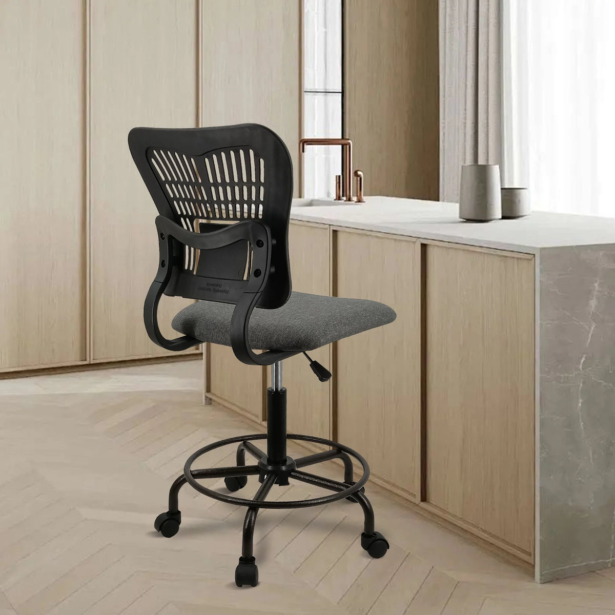 Ergonomic Tall Adjustable Office Drafting Chair D93634