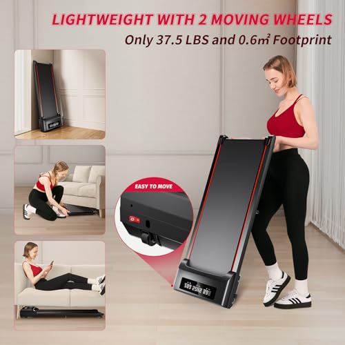 Walking Pad Treadmill with Remote Control D641695