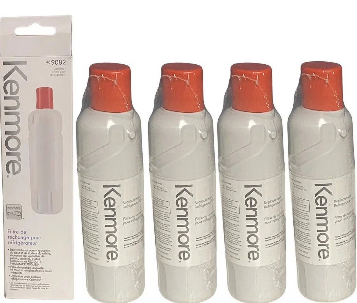 Refrigerator Water Filter (Pack of 4) Z603044