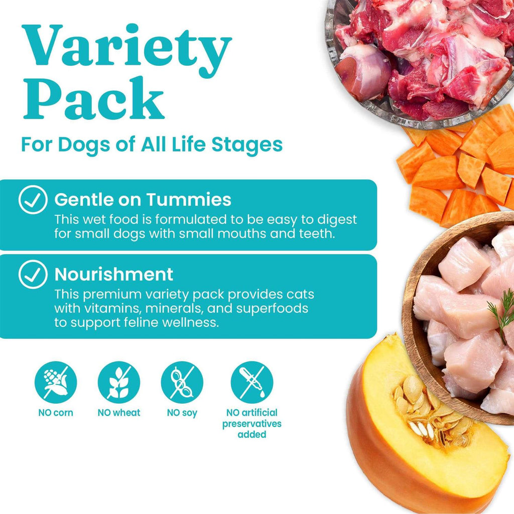 Solid Gold Wet Dog Food Variety Pack Z290