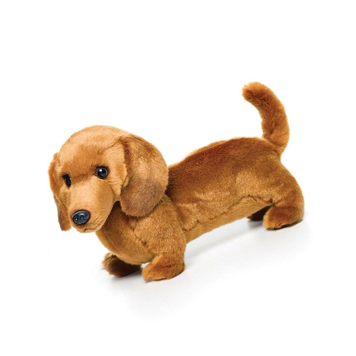 Caramel Brown Dachshund Plush Stuffed Animal Toy Z946238
