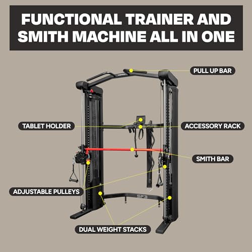Functional Trainer Cable Machine Home Gym Weight Machine I407